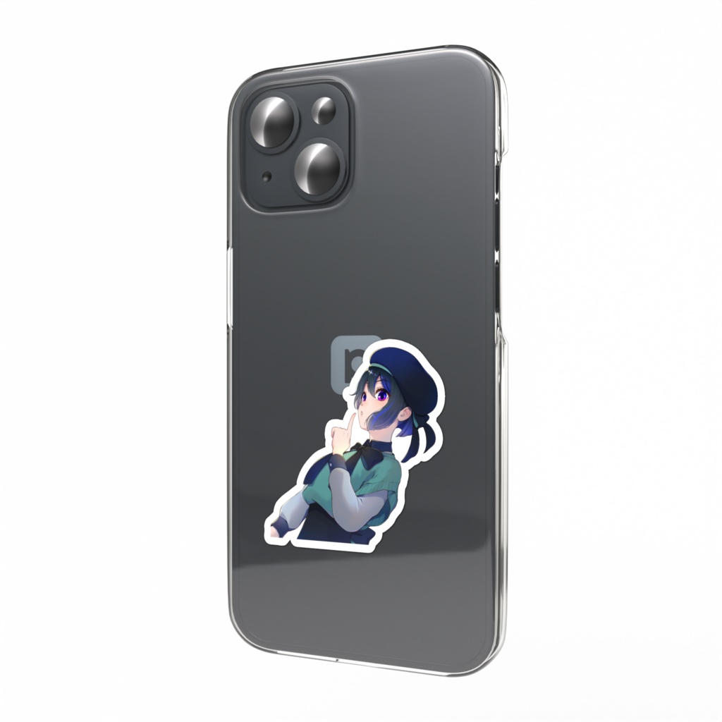 べにのスマホステッカー(キュートver.)