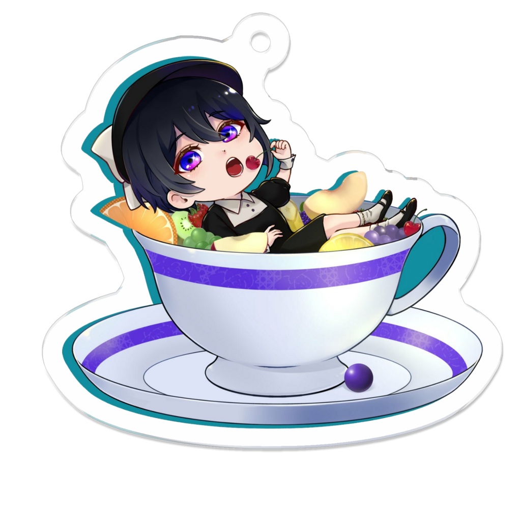 フルーツまみれアクキー