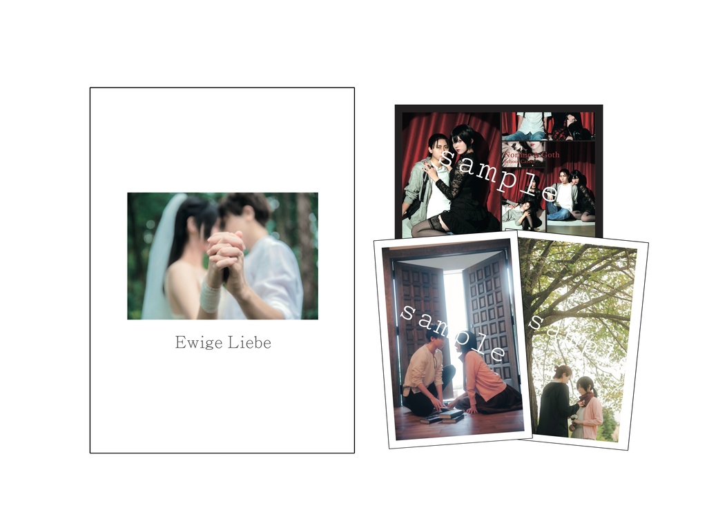 エレミカ写真集【EwigeLiebe】& ポストカード3種 セット