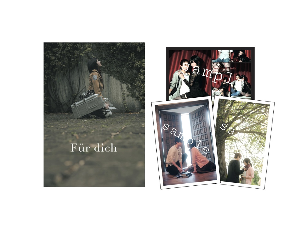 ミカサ写真集【Für dich】& ポストカード3種 セット