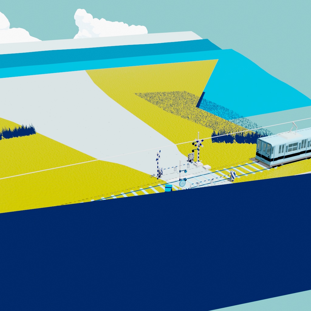 【3Dモデル】3D化少女レイMV