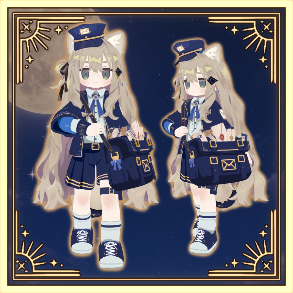 【期間限定無料!!】ムーンライトポスト【キプフェル・まめひなた対応】【えも研対応】