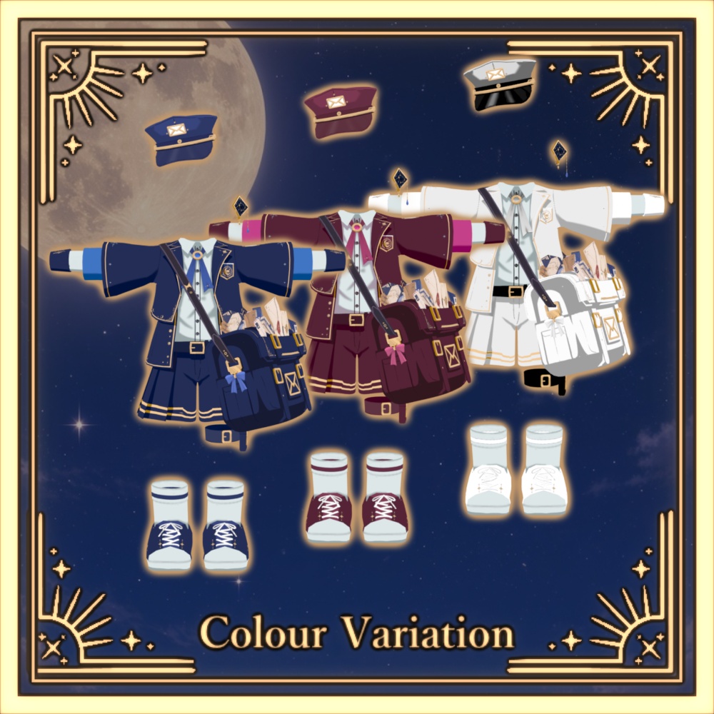 【期間限定無料!!】ムーンライトポスト【キプフェル・まめひなた対応】【えも研対応】