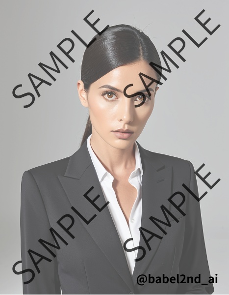 【肖像権リスクゼロ】AIポートレート Vol.2 - クールな女性ビジネス編 (15枚)