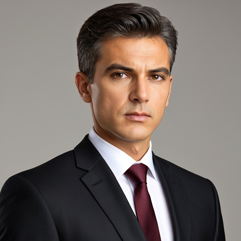 【肖像権リスクゼロ】AIポートレート Vol.3 - クールな男性ビジネス編 (15枚)