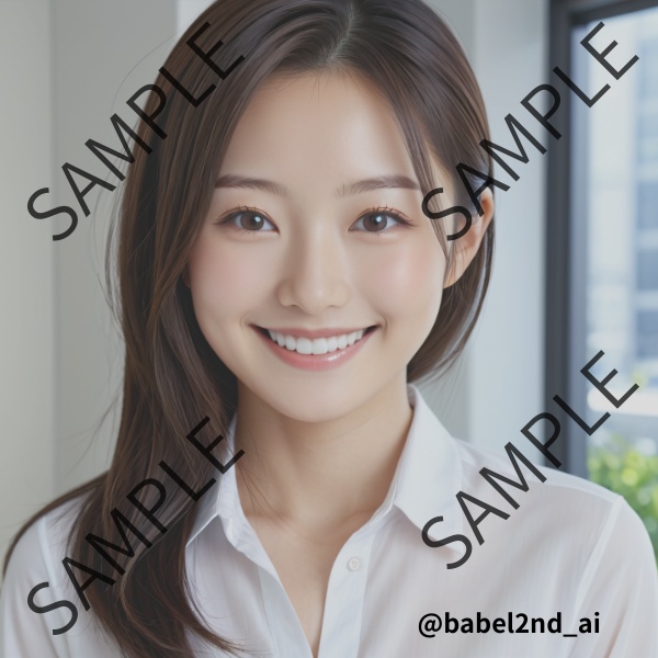 【肖像権リスクゼロ】AIポートレート Vol.7 - 日本人女性・親近感編 (15枚)