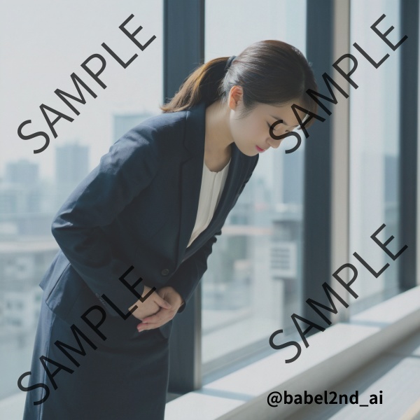 【肖像権リスクゼロ】AIポートレート Vol.10 - 日本人ビジネス(謝罪・悩み・トラブル)編 (15枚)