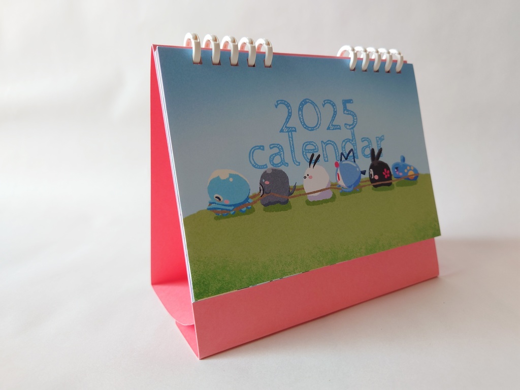 UTAUちっちゃいものクラブ卓上カレンダー2025