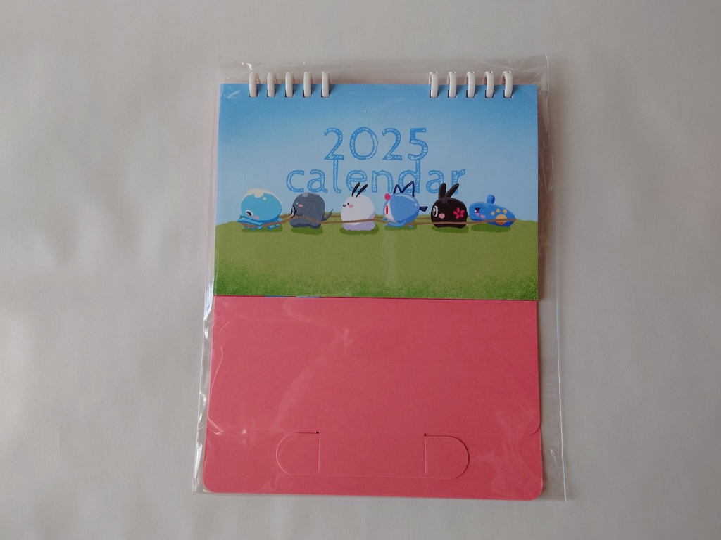 UTAUちっちゃいものクラブ卓上カレンダー2025