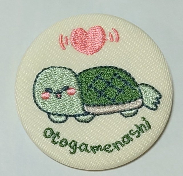 刺繡缶バッチ(澳音ぱす/音亀ナシ)