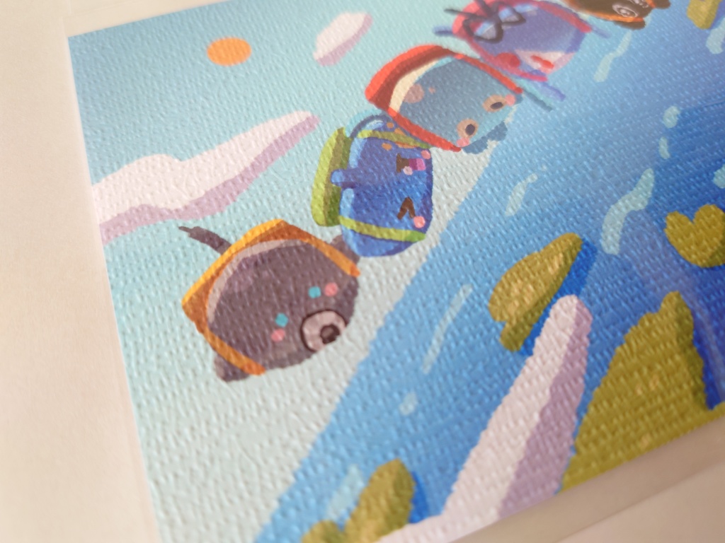 ポストカード2枚セット/UTAUちっちゃいものクラブ