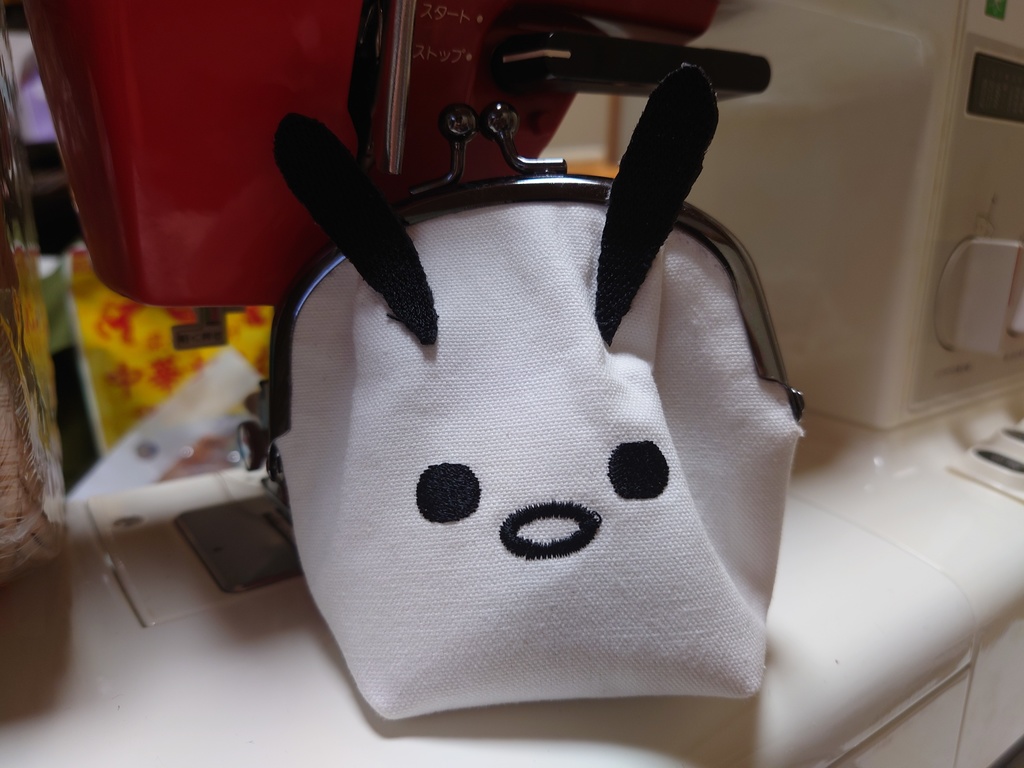 ちゅんこ豆さんがま口