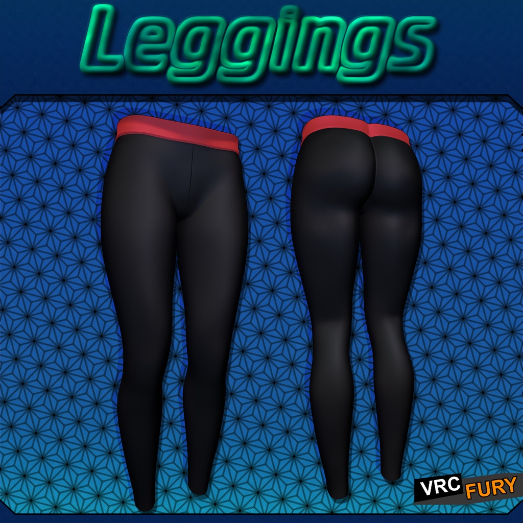  ブースアバター10体分のレギンス - Leggings For 10 Booth Avatars - (VRCFury)