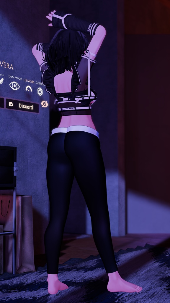 ブースアバター10体分のレギンス - Leggings For 10 Booth Avatars - (VRCFury)