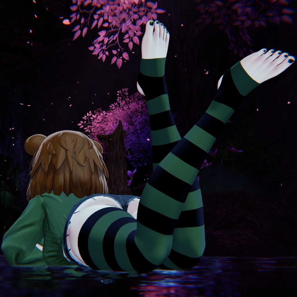 Stirrups For Kumaly - (VRCFury) - クマリー用の鐙