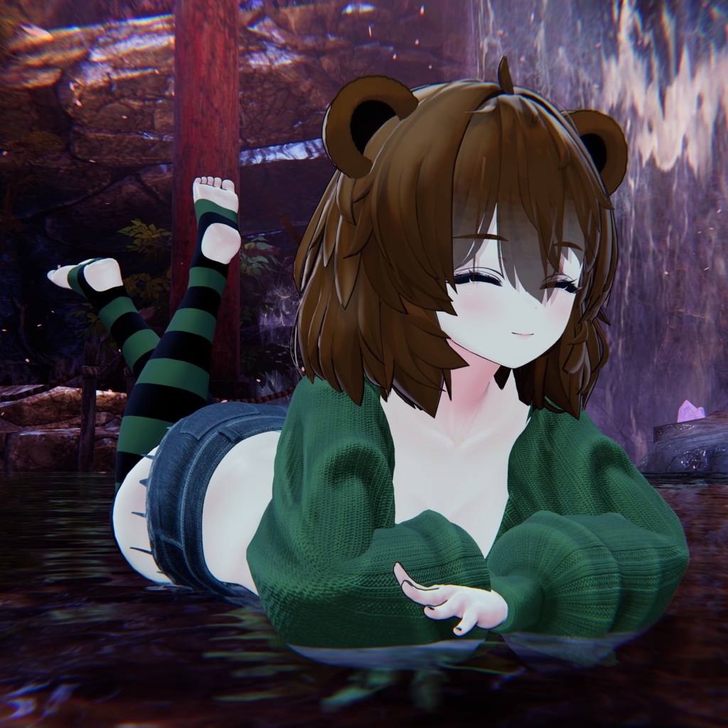 Stirrups For Kumaly - (VRCFury) - クマリー用の鐙