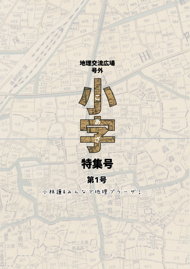 地理交流広場 号外小字研究