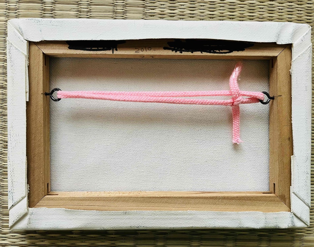 16×23㎝「あかちゃん。」サムホール・油彩・原画