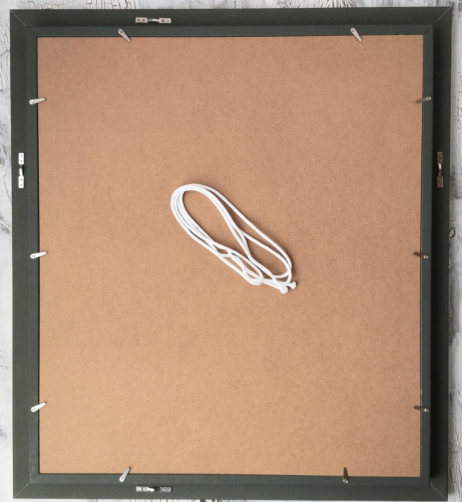 46×53㎝「窓辺の椅子とテーブル」F10・油彩画・額装・原画