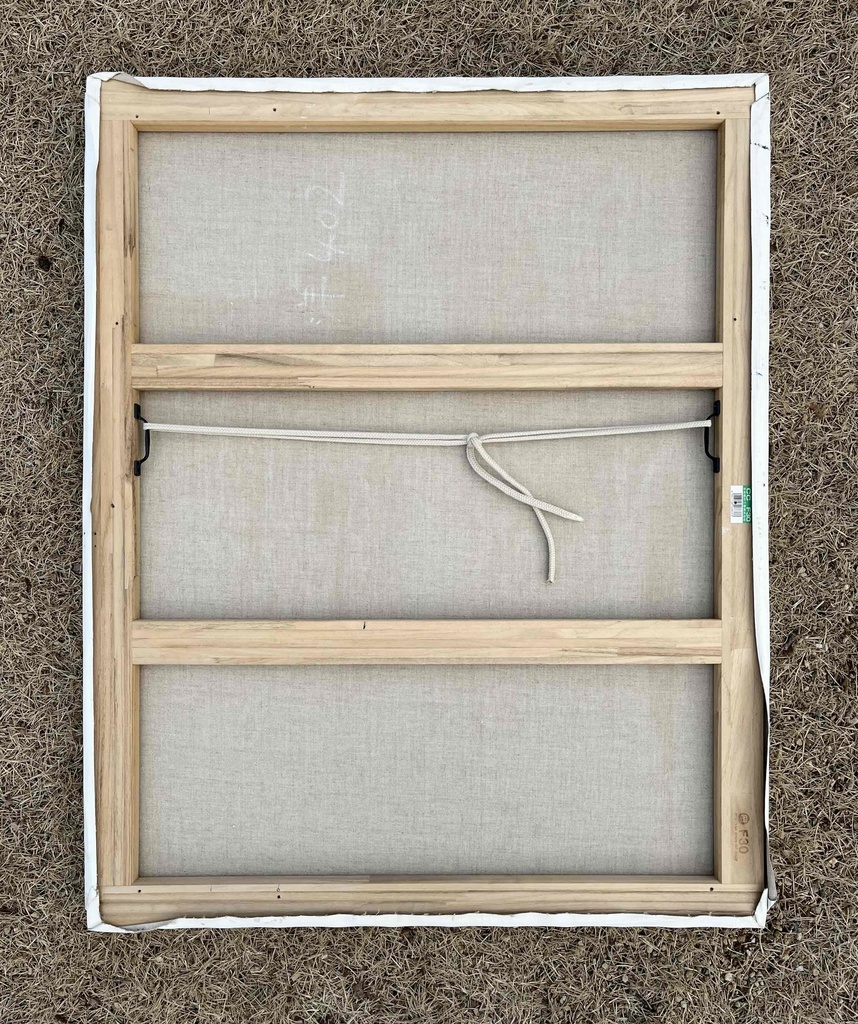 73×91㎝「ヴィルジュスト通りの家」F30・油彩画・原画 額装無し