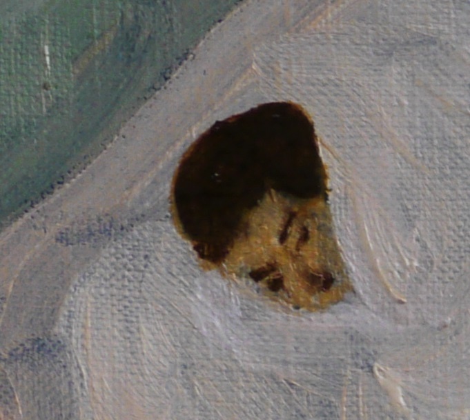 32×41㎝「愛するアカキチママ今アカキチ起きた愛するアカキチママ」F4・油彩・原画