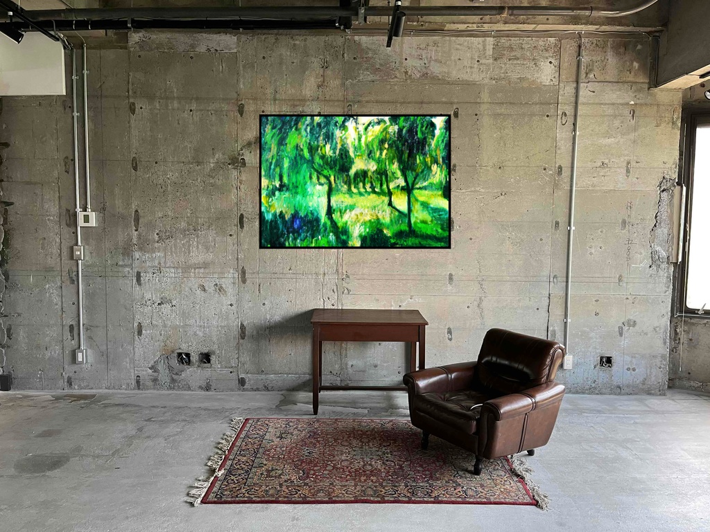 アートポスター 室内用 A2サイズ 果樹園A フレーム無し 受注制作