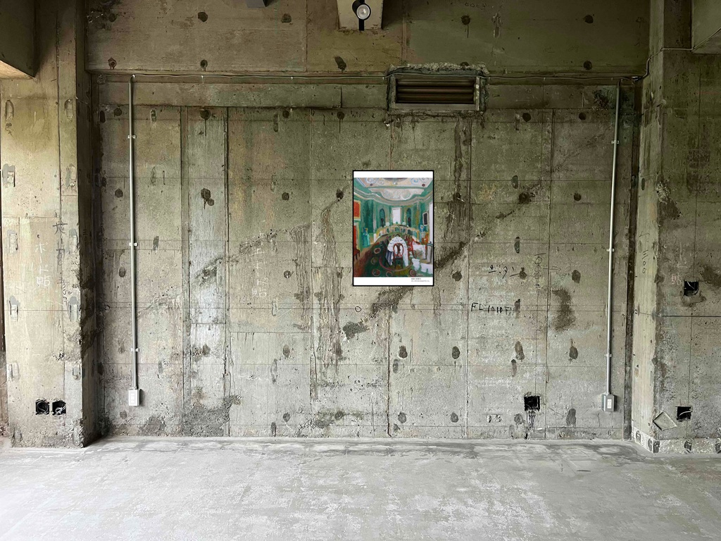 アートポスター 室内用 A2サイズ 異国の部屋3 フレーム無し 受注制作