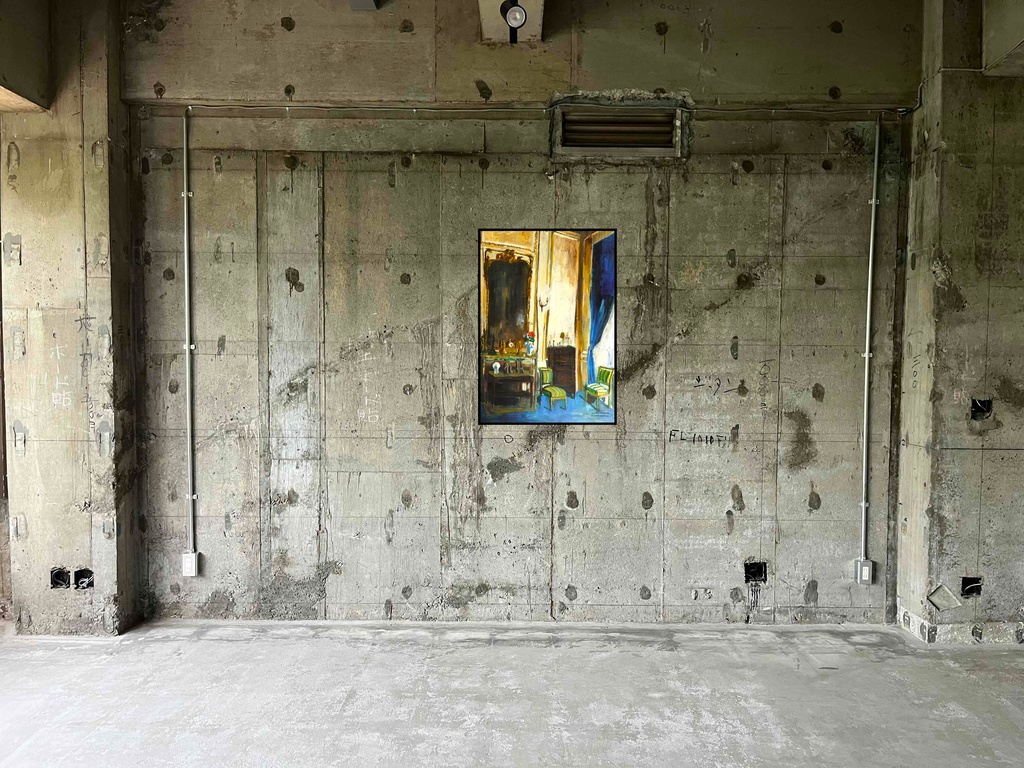 アートポスター 室内用 A2サイズ ヴィルジュスト通りの家 フレーム無し 受注制作