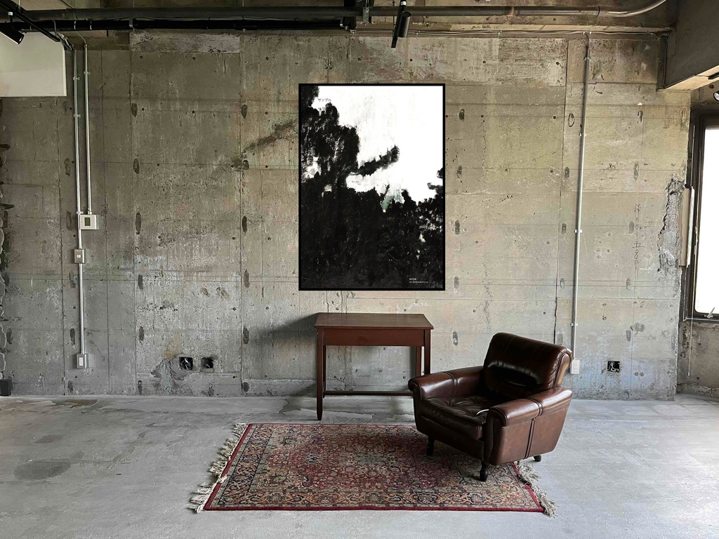 アートポスター 室内用 A2サイズ 朝の公園 フレーム無し 受注制作