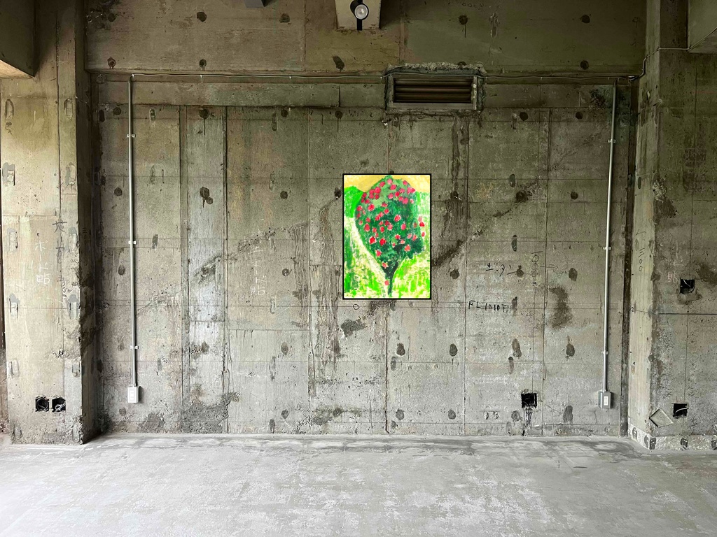 アートポスター 室内用 A2サイズ 雨を待つ木 フレーム無し 受注制作