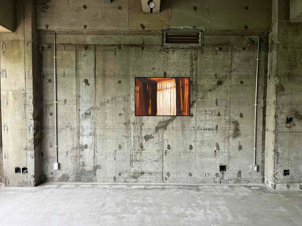 アートポスター 室内用 A2サイズ 夕方の部屋の中 フレーム無し 受注制作