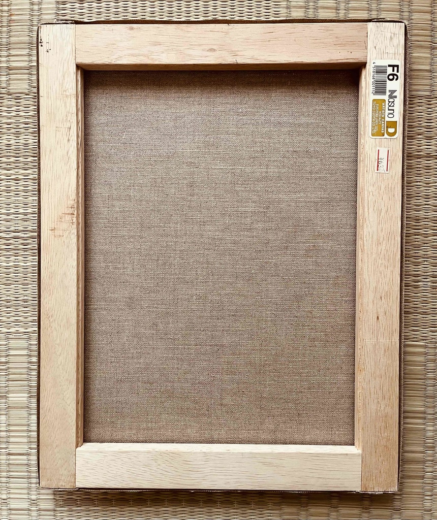 32×41㎝「歯が生えたよ」F6・油彩・原画