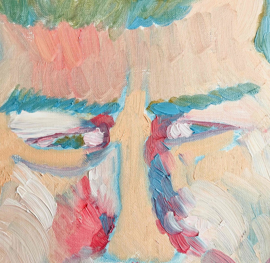 33×46㎝「プンプン赤太郎」P8・油彩・原画