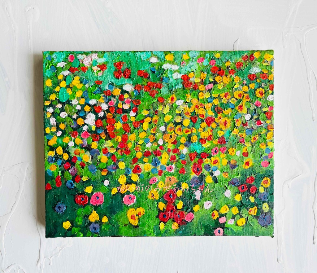 原画「Wildflowers」F３・油彩画