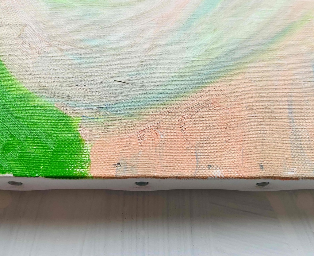 32×41㎝「勘当息子」F6・油彩・原画