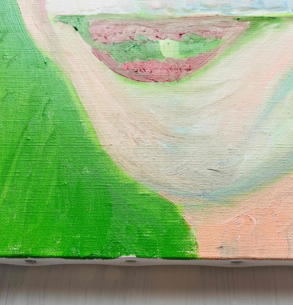 32×41㎝「勘当息子」F6・油彩・原画