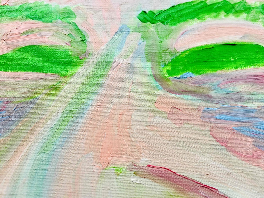 32×41㎝「勘当息子」F6・油彩・原画