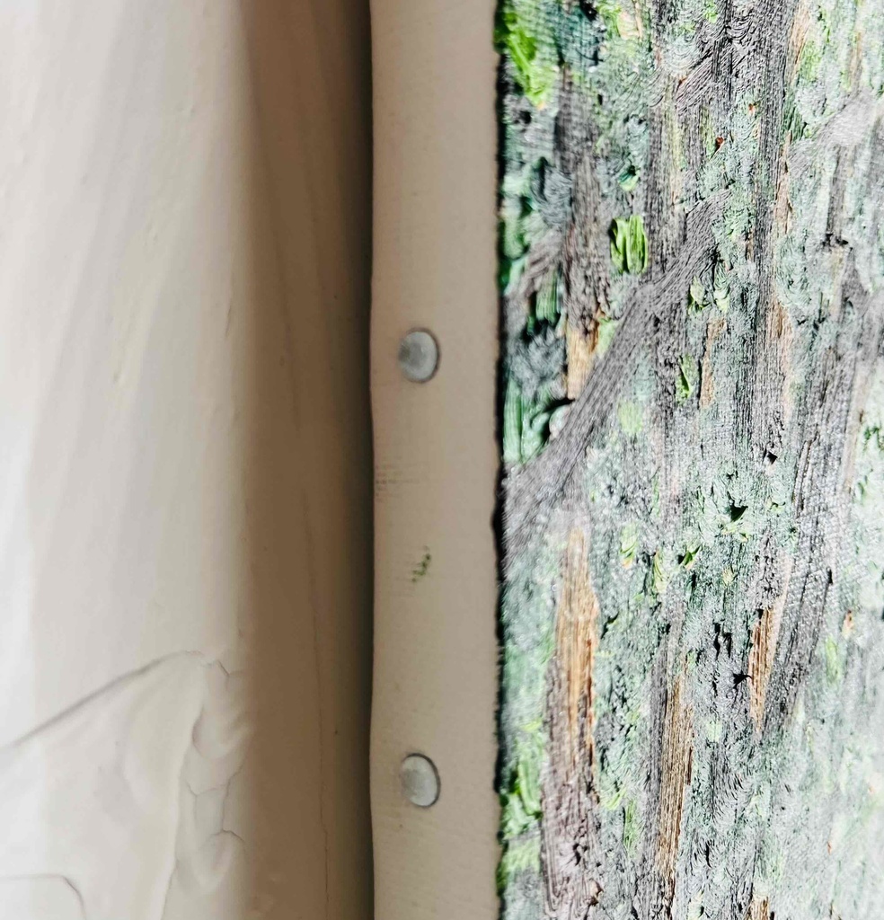 22×27㎝「森の散歩道」油彩・原画・F3