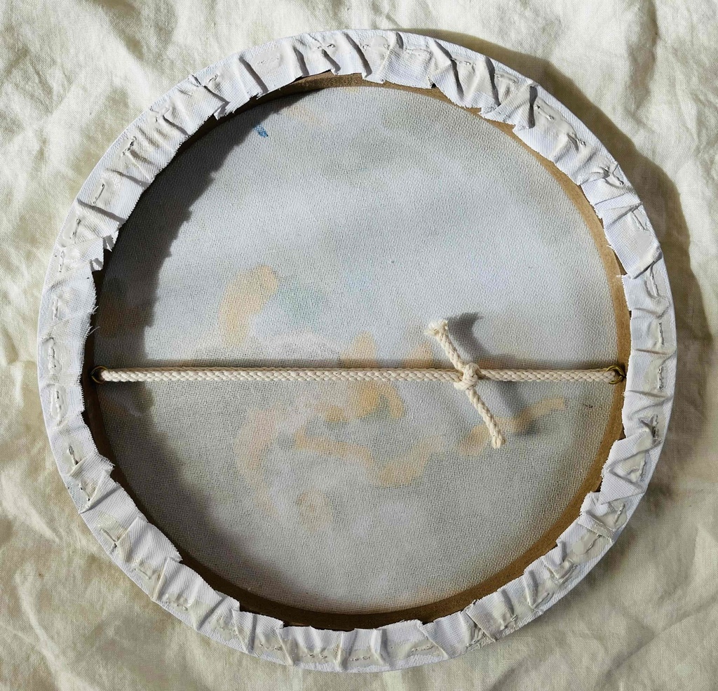 絵画「APOLLON」油彩・原画・直径30㎝ 丸形・アートパネル