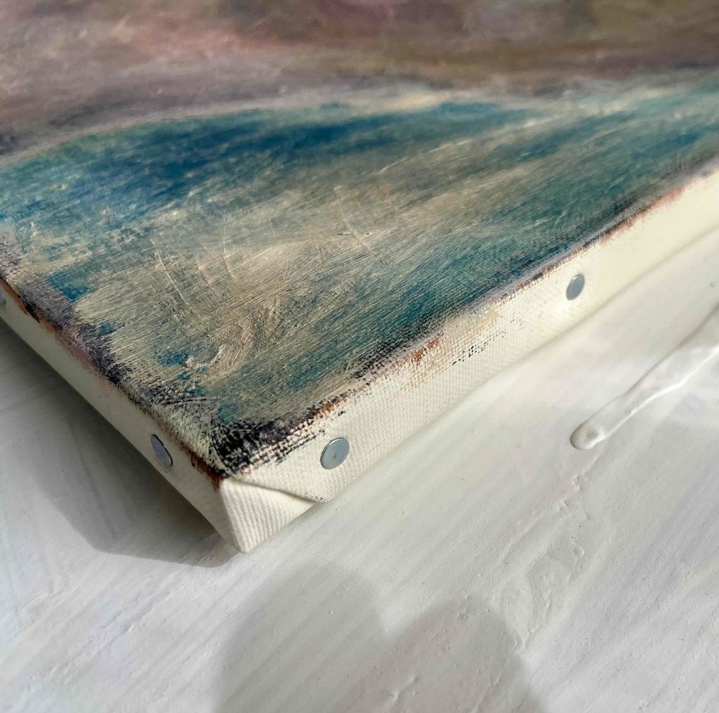 32×41㎝「勘当息子 20252」油彩画・原画・F6