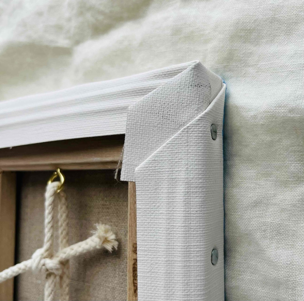 16×23㎝「朝の風景 20254」油彩・原画・サムホールサイズ