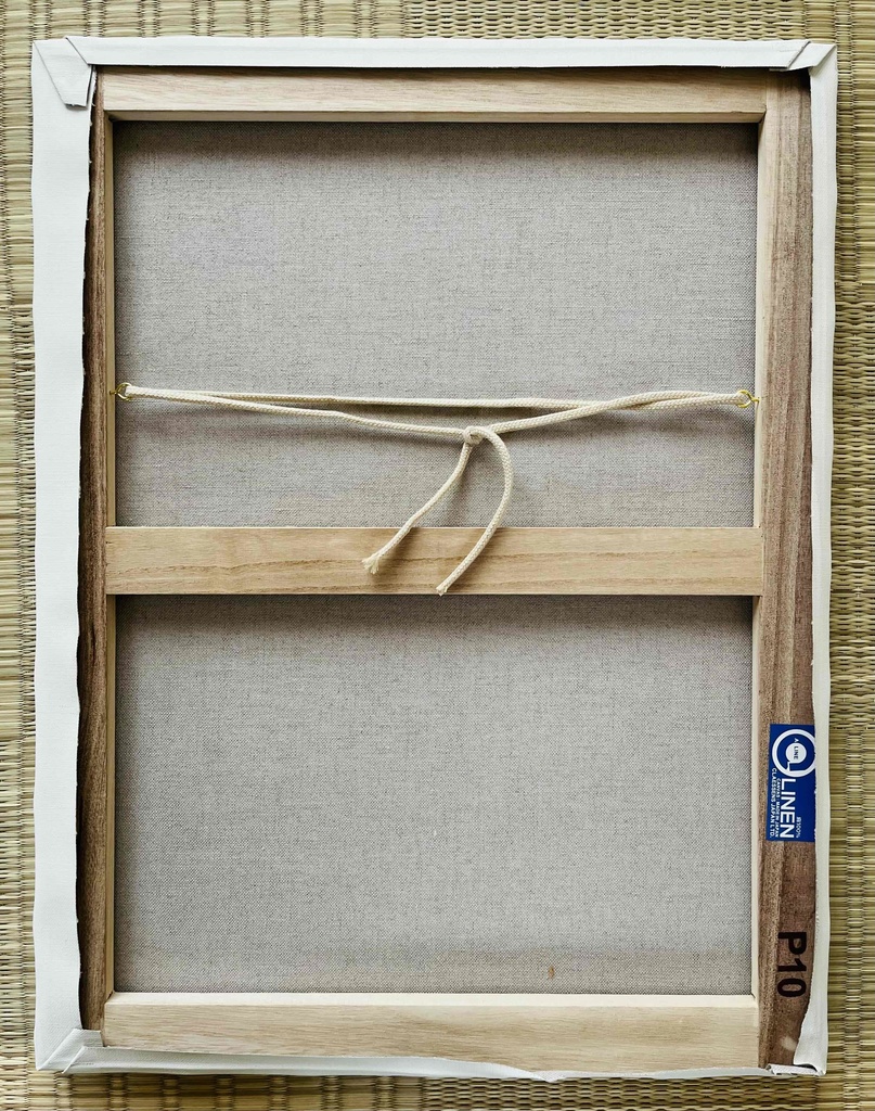 41×53㎝「紫陽花」P10・原画・油彩画 フレーム無し