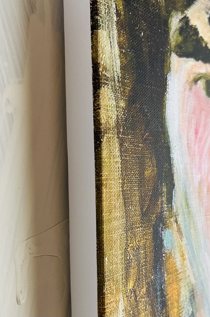 ジークレー「下を向く男」 サムホールサイズ Giclée マット 受注制作 フレーム無し