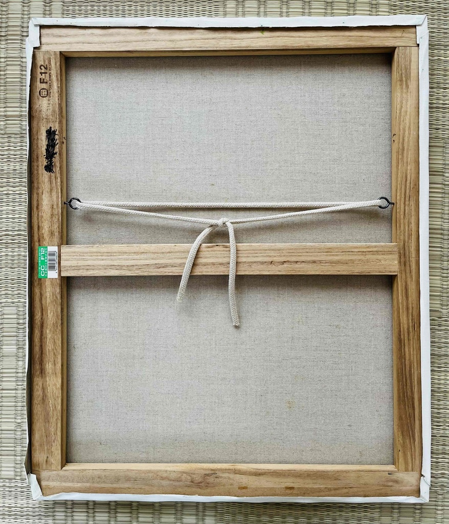 50×61㎝「異国の部屋 3」F12・原画・油彩 額縁は付きません。