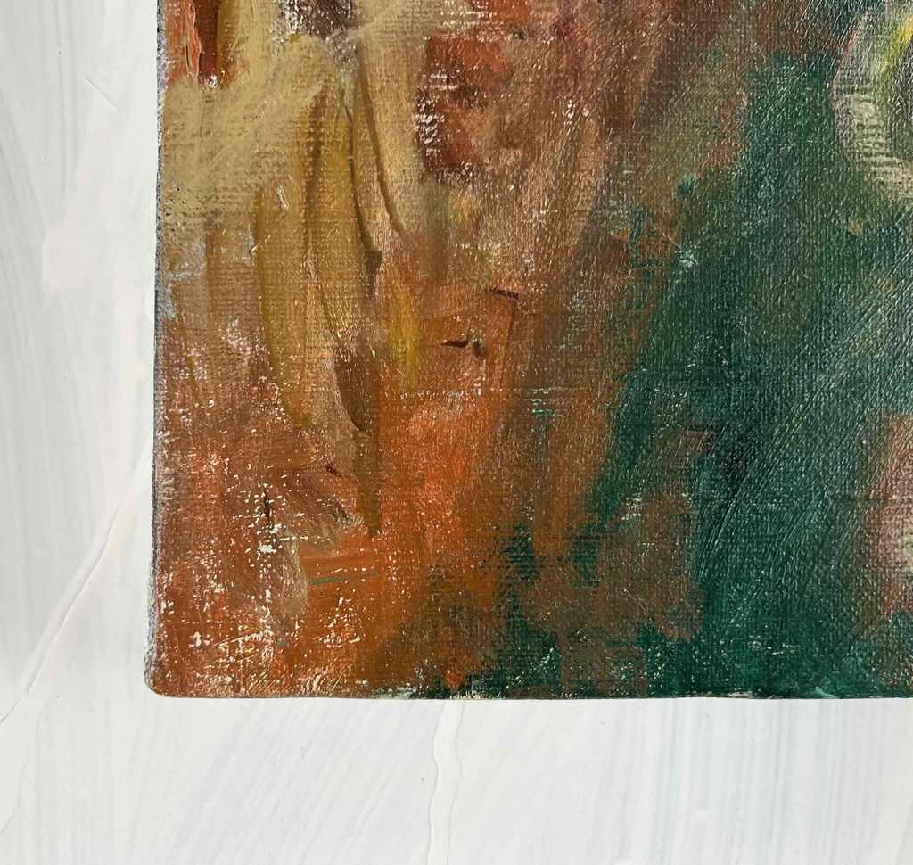 50×61㎝「異国の部屋 3」F12・原画・油彩 額縁は付きません。