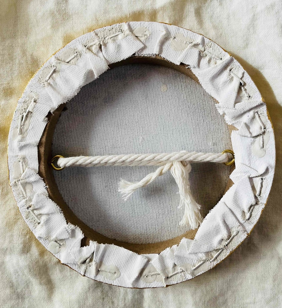 油彩 絵画 『Wild Flowers 2025』|丸形アートパネル 直径15cm|インテリア 絵画 原画