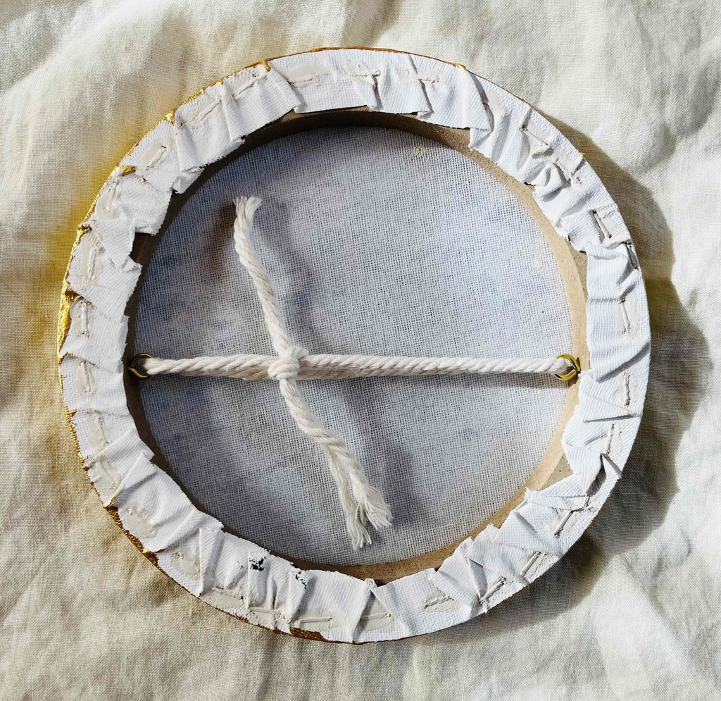 油彩 絵画 『Wild Flowers 2025』|丸形アートパネル 直径20cmインテリア 絵画 原画