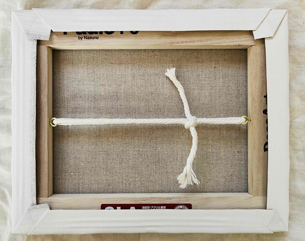 油彩画 原画「近所の風景 高速と空2」アート 絵画 22×27㎝ F3 キャンバス