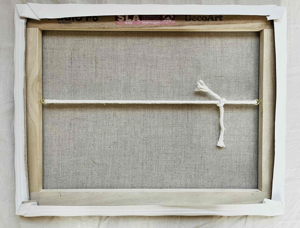 油彩画 「夜のメリーゴーランド7」|アート 絵画 原画 32×41cm F6 キャンバス