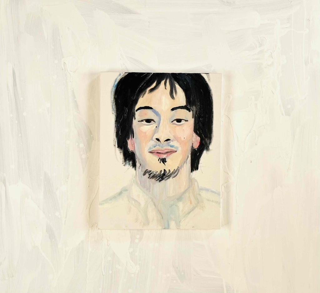 原画・油彩「聖徳太子」絵画 F6(32×41㎝)アート・キャンバス
